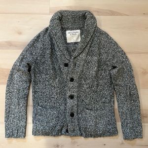 Men’s Abercrombie shawl collar cardigan